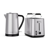 thumbnail of Verosteel Basis-Frühstücksset | 2-Schlitz-Toaster & Wasserkocher | 1,7 l Edelstahl Klarstein