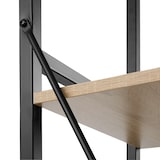 thumbnail of tectake Etagère bibliothèque MANCHESTER style industriel 47,5 x 34,5 x 151,5 cm - Bois clair industriel, Chêne Sonoma -404155