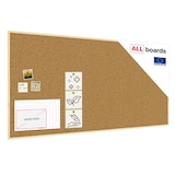thumbnail of ALLBoards Bacheca in sughero (cornice in legno) 200×100 cm