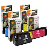 thumbnail of Kompatibel 4er Set HP 950XL, 951XL, C2P43AE Druckerpatronen Tinte von D&C