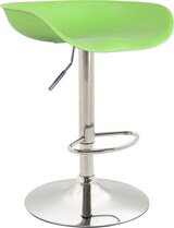 thumbnail of Décoshop26 - Barhocker mit höhenverstellbarem und drehbarem Sitz aus grünem Kunststoff verchromten Metall-Tulpenbeinen mit 10_0000380