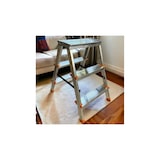 thumbnail of Escabeau 3 marches Marche-pied Aluminium Charge 125 kg Pliable Pieds anti-dérapants BRIXO