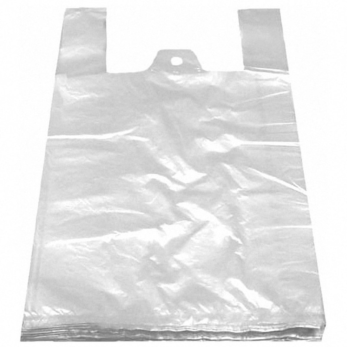 1000x Hemdchentragetaschen HDPE weiß 240+110x440mm