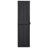 thumbnail of vidaXL Gartenschrank Schwarz 65x45x172 cm PP Rattan