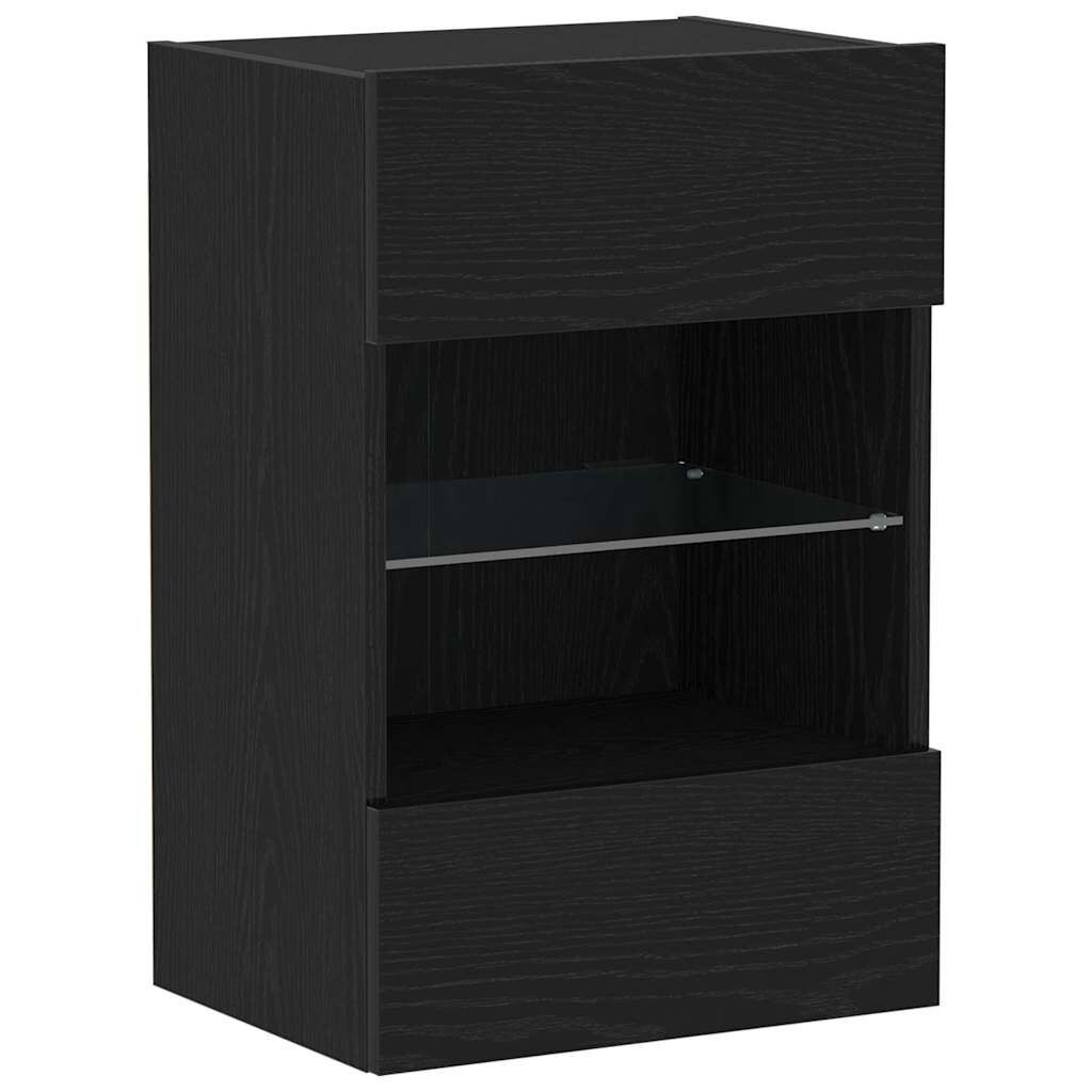 vidaXL TV-kast Zwart 40 x 30 x 60,5 cm Bewerkt hout