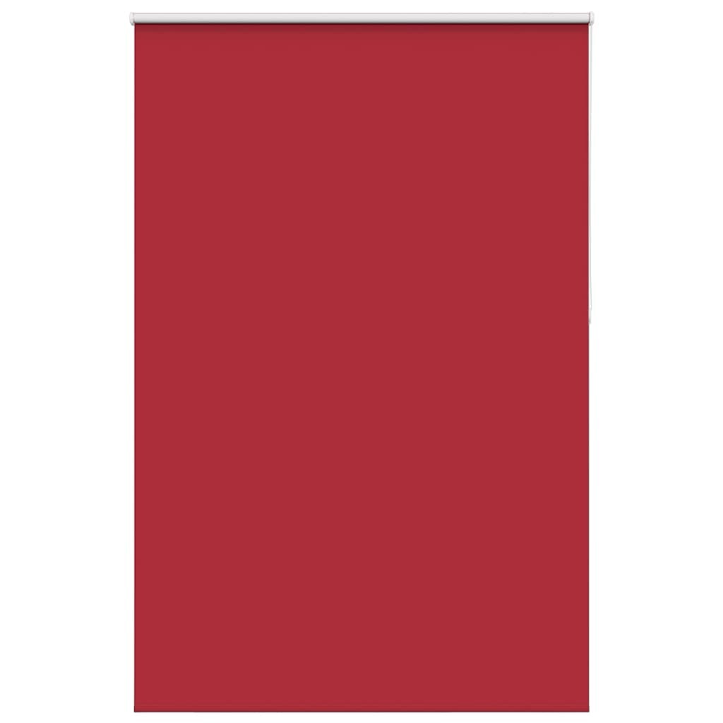 vidaXL Verdunkelungsrollo Rot 145x230cm Stoffbreite 141,6cm Polyester