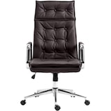 thumbnail of Sedia da Ufficio Sotira in Vera Pelle marrone