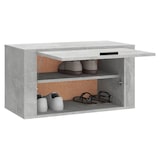 thumbnail of vidaXL Wand-Schuhschrank Betongrau 70x35x38 cm Holzwerkstoff
