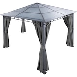 thumbnail of tectake Tuinpaviljoen Caracas, weerbestendig, polycarbonaat-dakplaten - 3 x 3 m - 405153