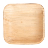 thumbnail of Platos Cuadrados 'Areca'  11,5X11,5X1,5 Cm Natural Hoja de palma (200 Unidades)
