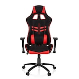 thumbnail of Gaming Stuhl / Bürostuhl LEAGUE PRO I Stoff / Kunstleder schwarz / rot hjh OFFICE