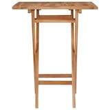 thumbnail of Mesa plegable de jardín madera maciza de teca 60x60x75 cm