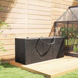 thumbnail of Outsunny bolsa de almacenamiento para cojines de jardín impermeable, bolsa de almacenamiento para árbol de Navidad, para exterior, 175x55x75 cm, negro