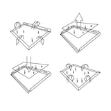 thumbnail of Stop-trottoir d’extérieur à onglet en aluminium A1 - VKF Renzel