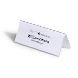 thumbnail of DURABLE Tischnamensschild 6,1 x 15 x 12,2 cm PVC (Polyvinylchlorid) Transparent 25 Stück