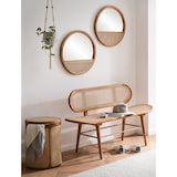 thumbnail of SIT Möbel Korb mit Rattan-Geflecht | rund | abnehmbarer Deckel | Teak natur | B 40 x T 40 x H 53 cm | 05356-01 | Serie RATTAN