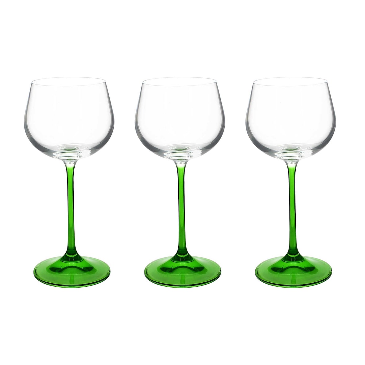 NOVASTYL - Lot De 3 Verres A Pied Vin Du Rhin 16.5cl En Cristallin