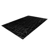 thumbnail of Cathee 100 Schwarz / Silber 120cm x 170cm