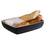 thumbnail of APS 84590 - Saladier melamine noir et aspect bois Frida GN 1/2 - 32,5 x 26,5 cm, H 7,5 cm