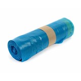 thumbnail of 100x Müllsäcke Zugbandsäcke Kehrichtsäcke 110 Liter Typ 60+ blau
