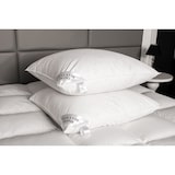 thumbnail of HS15 Kopfkissen 15% Daunen 85% Federn Daunenkissen Federkissen 80x80 cm 1500 g