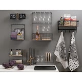 thumbnail of Egouttoir à vaisselle en métal Rack noir Pt Living