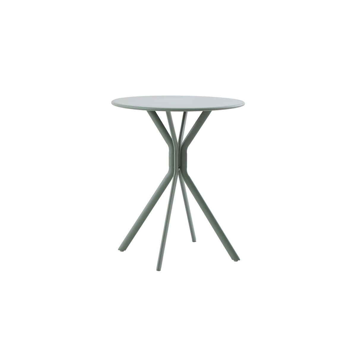 Mesa bistro METRO PROFESSIONAL, Asmira, acero, Ø 60 x 72 cm, redonda, verde aguacate