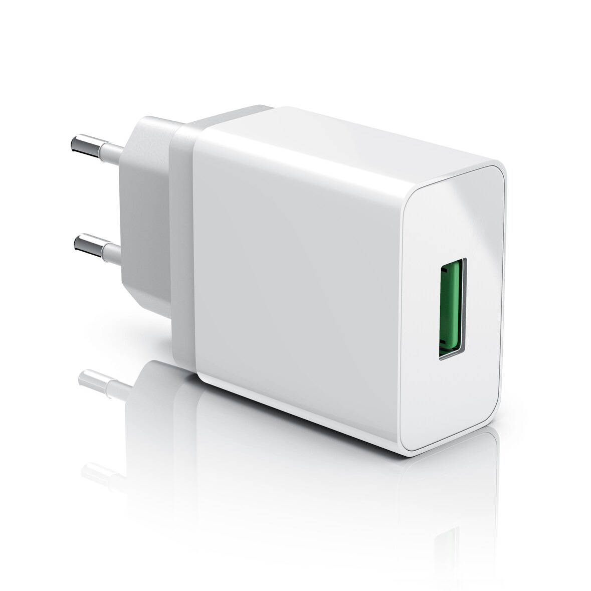 Aplic USB-Ladegerät 3000 mA, Quick Charge 3.0 USB-Ladegerät 1x USB A QC 3.0 Port / max. 3A über QC