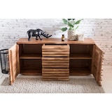 thumbnail of WOHNLING Sideboard Massivholz Akazie 160 cm Anrichte Schublade Kommode Schrank
