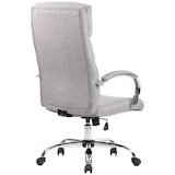 thumbnail of Sedia direzionale Bradford in similpelle o tessuto grigio/Tessuto