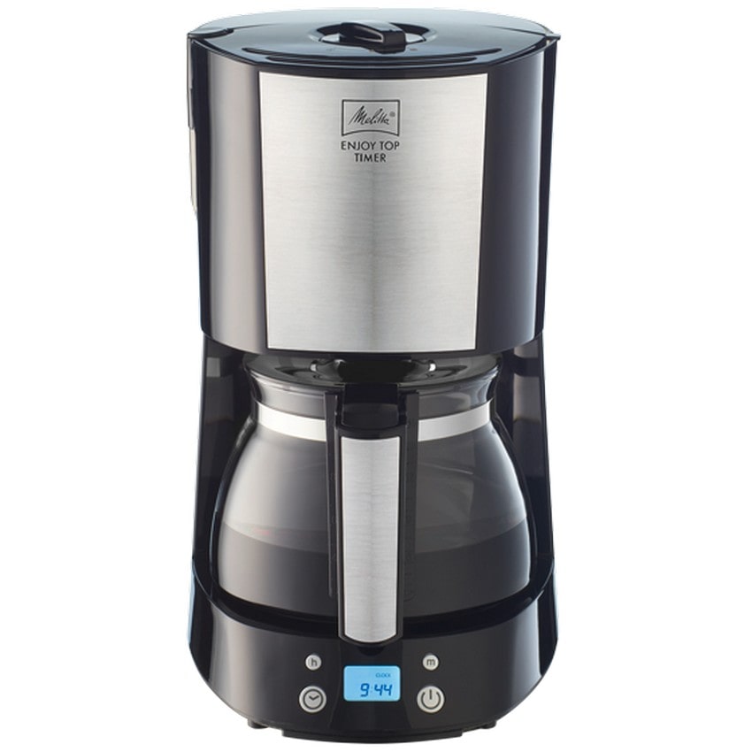 Melitta Cafetera de goteo Enjoy® Top Timer Acero inoxidable 1017-11