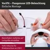 thumbnail of Paulmann VariFit Panneau encastré LED Veluna IP44 rond 185mm  17,5W 1500lm 4000K Satiné 92392