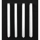 thumbnail of DanDiBo 4 Stück Bodenanker verzinkt XL Erdanker für Rosenbogen 30 cm Heringe Erdspieß Bodenspieß Befestigung Verankerungs-Set