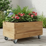 thumbnail of Ruedas de Goma maciza Giratorias 360º con Freno, rodamiento de bola doble. (4", 100mm, hasta 300 kg)