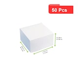 thumbnail of PACKNWOOD - 50u - Caja pastelera de cartón blanca 140x140mm H60mm - 209BP147