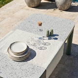 thumbnail of Table de jardin structure en aluminium 8 personnes L213x90cm vert
