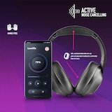 thumbnail of NGS Artica Shake - Auriculares Inalámbricos con Cancelación de Ruidos (ANC) de Diadema con Micrófono Integrado, Estuche de viaje incluido, Negro