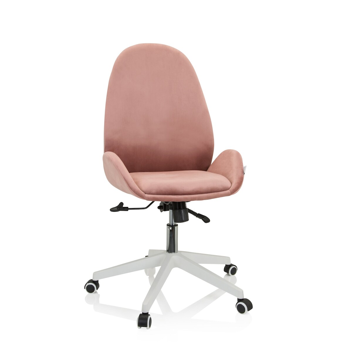 Bürostuhl / Drehstuhl AVEA Samt rosa hjh OFFICE