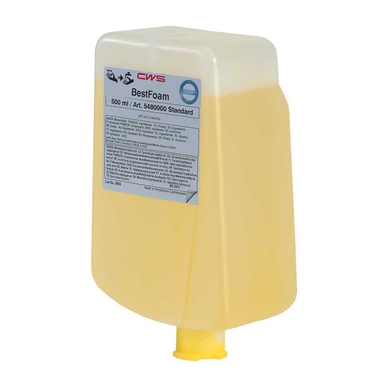 CWS BestFoam Seifenschaumkonzentrat Standard gelb Zitrus 1 Karton = 12 x 500 ml