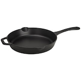 thumbnail of Victoria Sartén Hierro Fundido Esmaltado Inducción 30cm, Apta Fuego, Barbacoa, Horno Cast Iron Skillet, VIC-33644, Negro