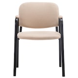 thumbnail of CLP Lot de 4 Chaises Empilables Ken Pro en Tissu Tissu HBT: 79x53x55 cm Crème