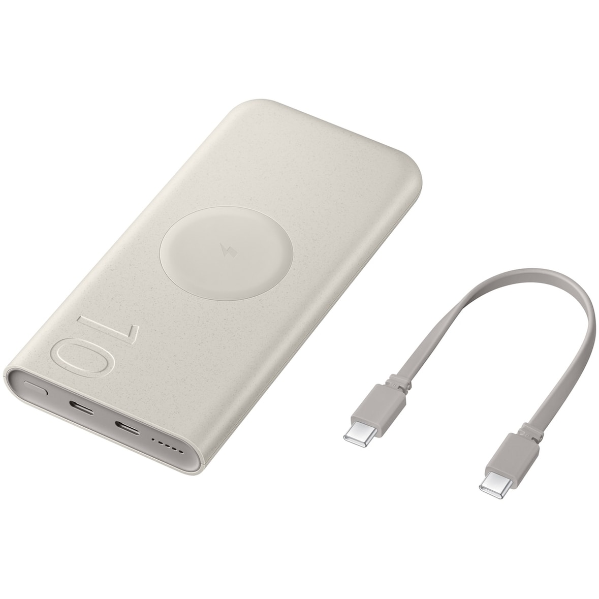 Samsung Induktive Powerbank 10.000 mAh 25 Watt, Beige