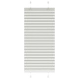 thumbnail of vidaXL Plissee Hellgrau 65x150 cm Stoffbreite 64,4 cm Polyester