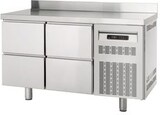 thumbnail of GastroHero Kühltisch Profi 0/4 Superior mit Aufkantung - GN 1/1