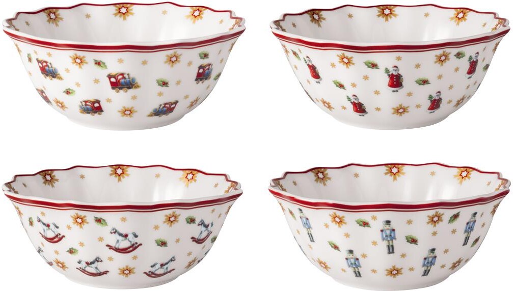 Villeroy & Boch Toy's Delight Jubiläums-Schalen Set 4-teilig