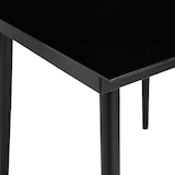 thumbnail of vidaXL 3-tlg. Garten-Essgruppe mit Kissen Grau Poly Rattan Glas