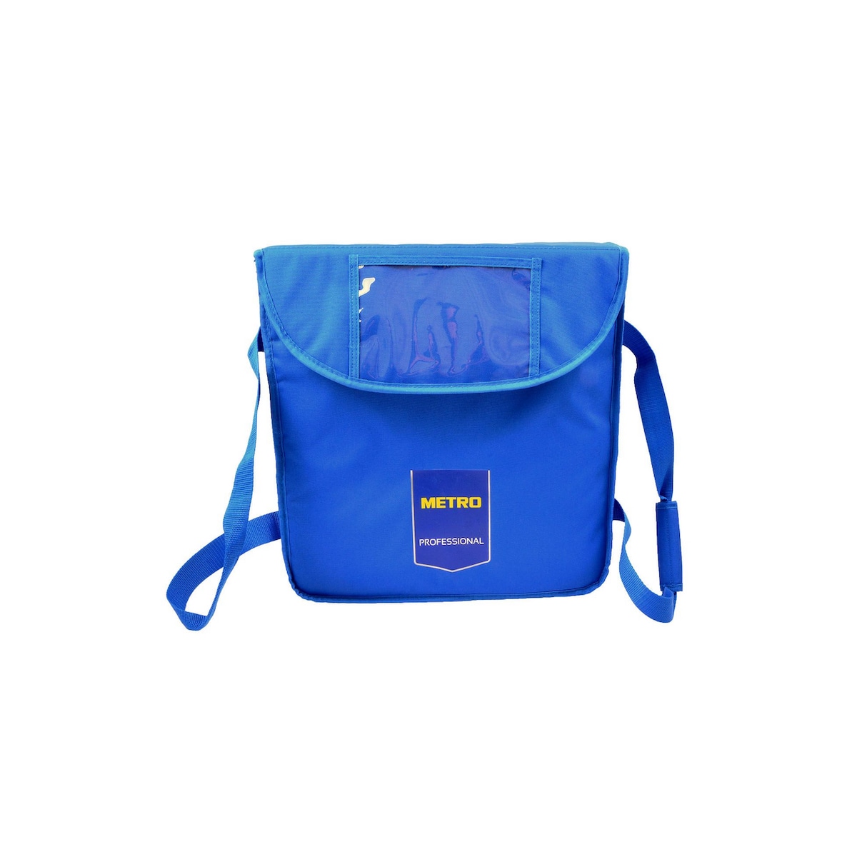 METRO Professional Pizzabezorgtas, polyester, maat M, 42 x 42 x 16 cm, blauw