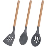 thumbnail of San Ignacio - 5-teiliges Set Pfannen aus gepresstem Aluminium für Induktion und 3-teiliges Set Küchenutensilien aus Silikon-Holz