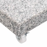 thumbnail of vidaXL Parasolvoet vierkant 30 kg graniet grijs
