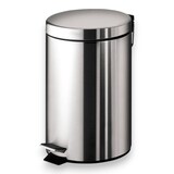 thumbnail of Pattumiera porta rifiuti per bagno in acciaio - 5 lt